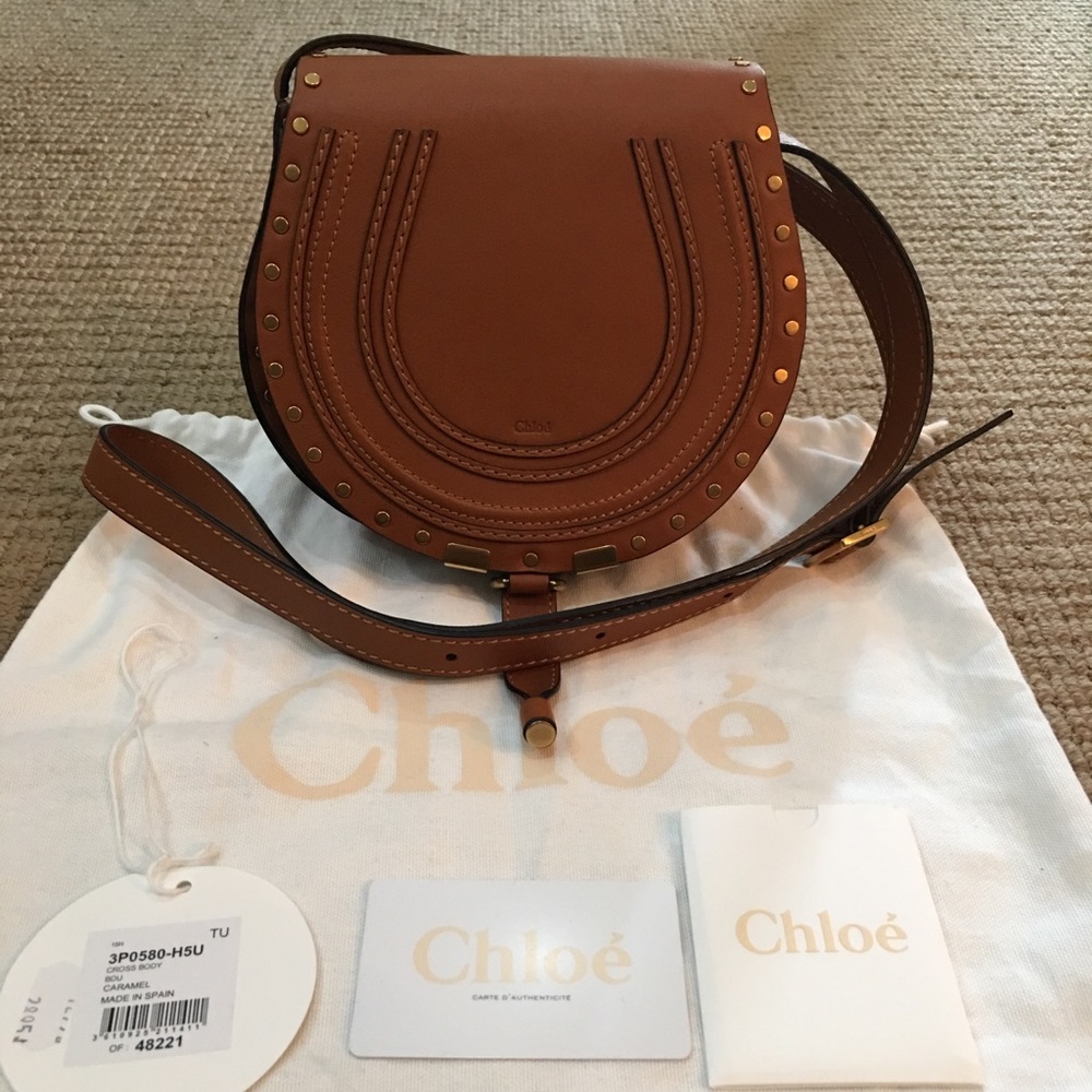 Authentic Chloe Mini Marcie crossbody bag